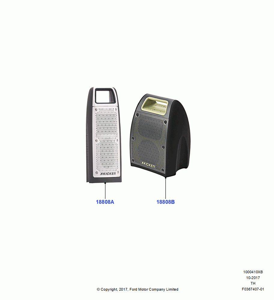 10XB - Audio Equipment - Accessory, Accessory, Bluetooth Portable Speakers; 21/APR/2014