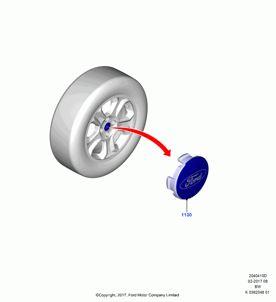 10D - Wheel Ornamentation, 6.5 X 16" Alloy Wheel - Style B, 7 X 17" Aluminum Style 2 Wheels, 17 X 7" Premium Paint Alum Wheel, 7J X 17" Style 6 Alloy Wheel, 6.5 X 16 Alloy Style C, (+)"ASM/FNA/GU/MEX/MPS/SN/PR/VIR"; 11/SEP/2017