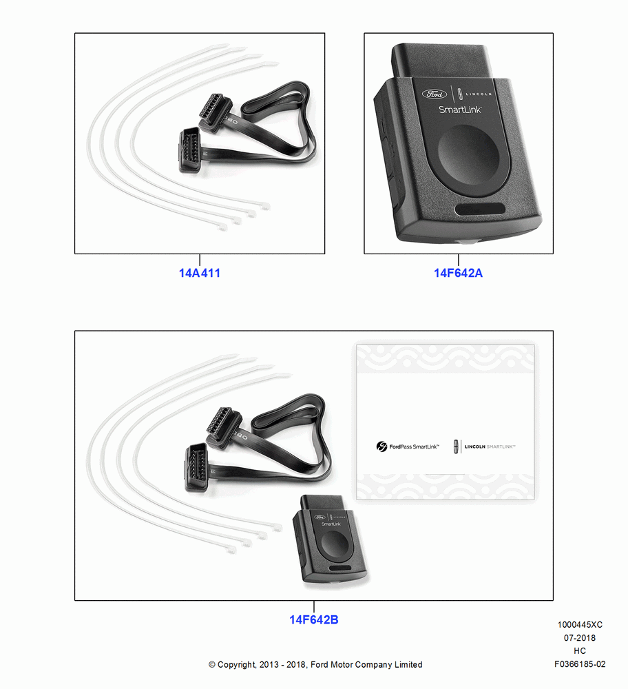 45XC - Accessory - Electrical Kit, SmartLink Kit, FNA-Accessory; 30/SEP/2013-04/JUL/2016