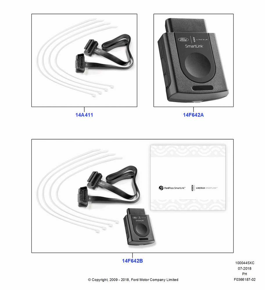 45XC - Accessory - Electrical Kit, SmartLink Kit, FNA-Accessory; 15/JUN/2009-14/NOV/2016
