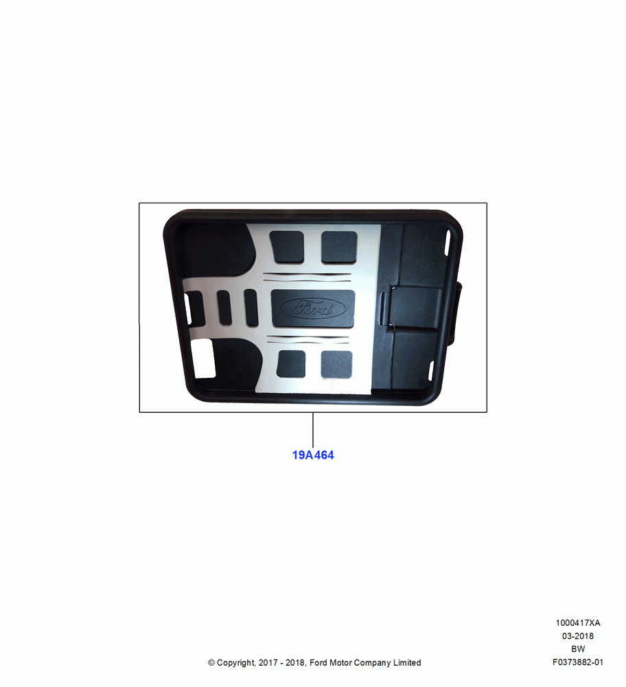 17XA - Accessory Entertainment Systems, iPad Holder; 11/SEP/2017