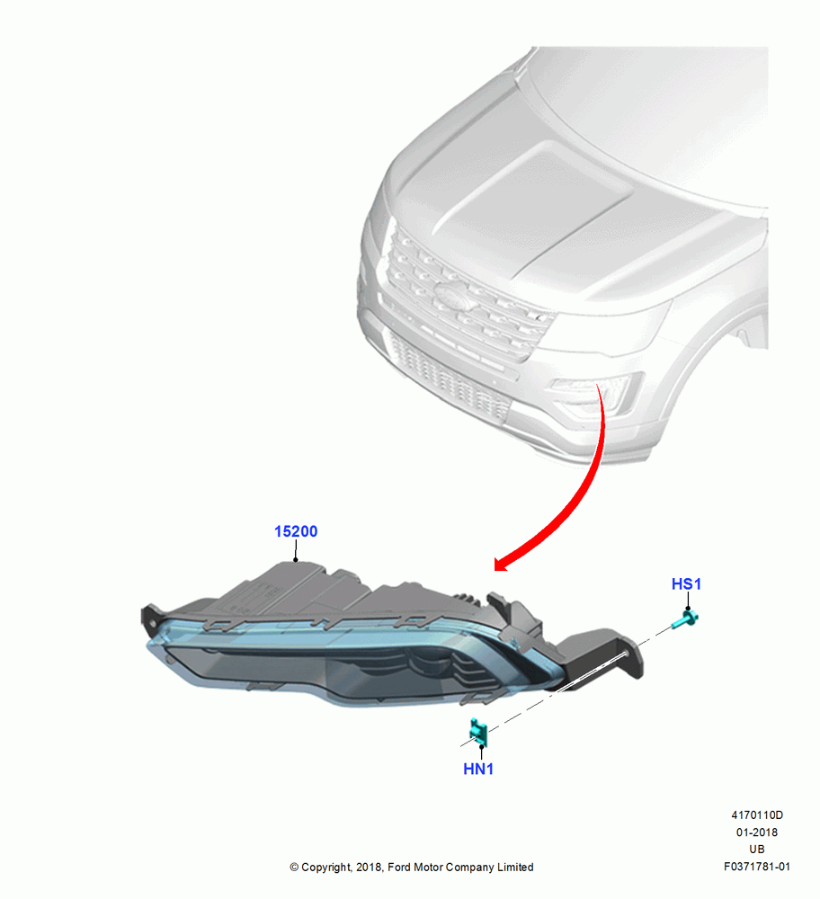 Front Fog Lamps, Front Fog Lamps-LED