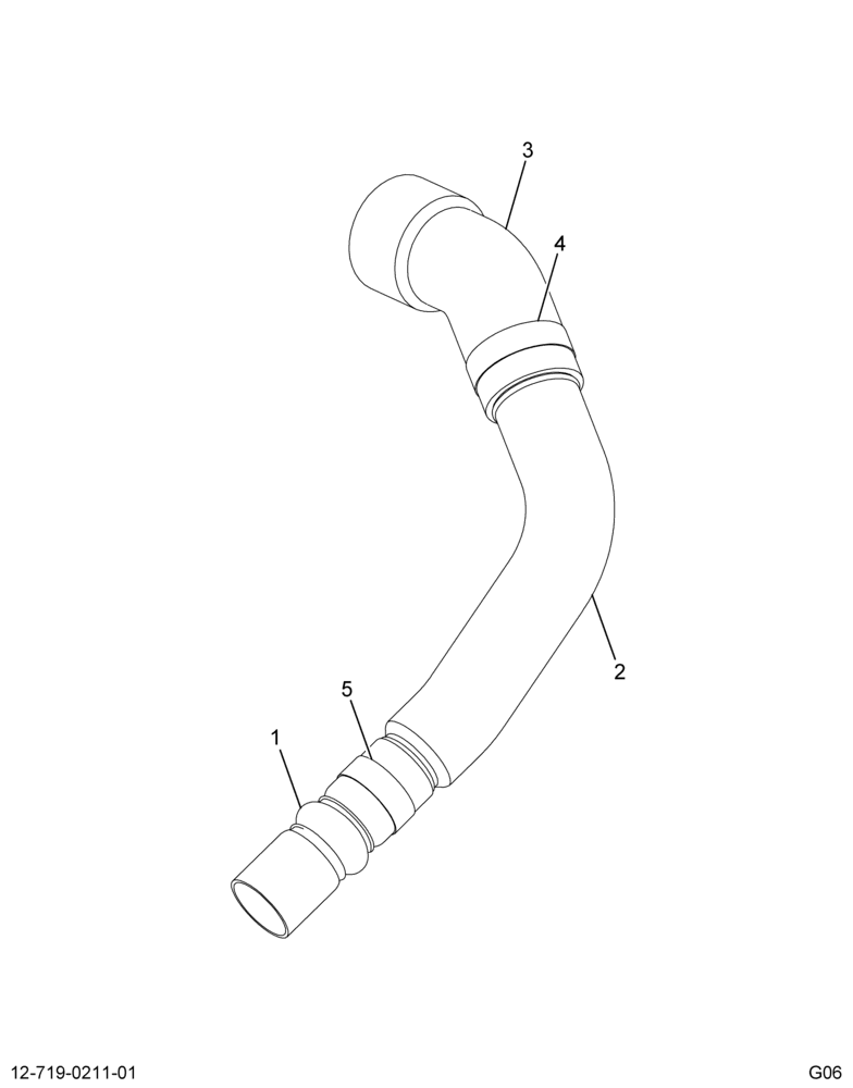 ..PIPE AIR  COLD SIDE CAC ASSY (Intl. 3801727C91)
