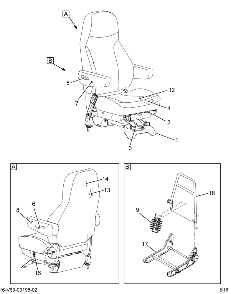 ..SEAT,DRIVER , AIR VINYL REGULA (FC4Z-7060004-HA)