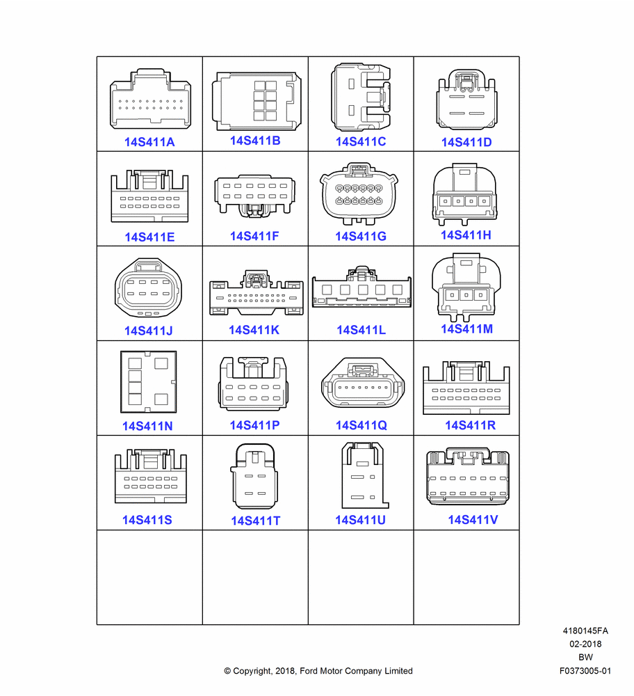 45FA - Pigtail Wiring Kits, Modules And Controllers; 11/SEP/2017
