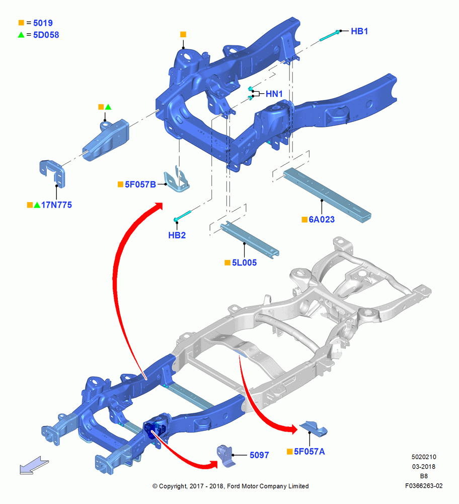 10 - Front Chassis Members; 25/SEP/2017