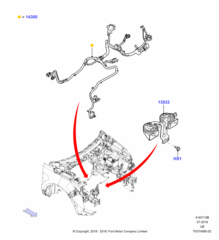 10B - Battery Cables and Horn; 04/MAY/2015-03/MAR/2019