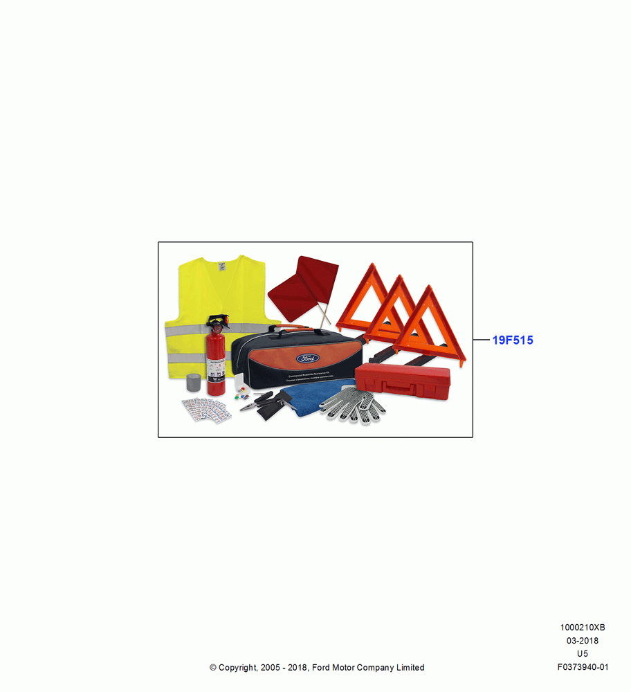 10XB - Emergency and Safety Equipment, Accessory; 15/JUN/2005-16/DEC/2010