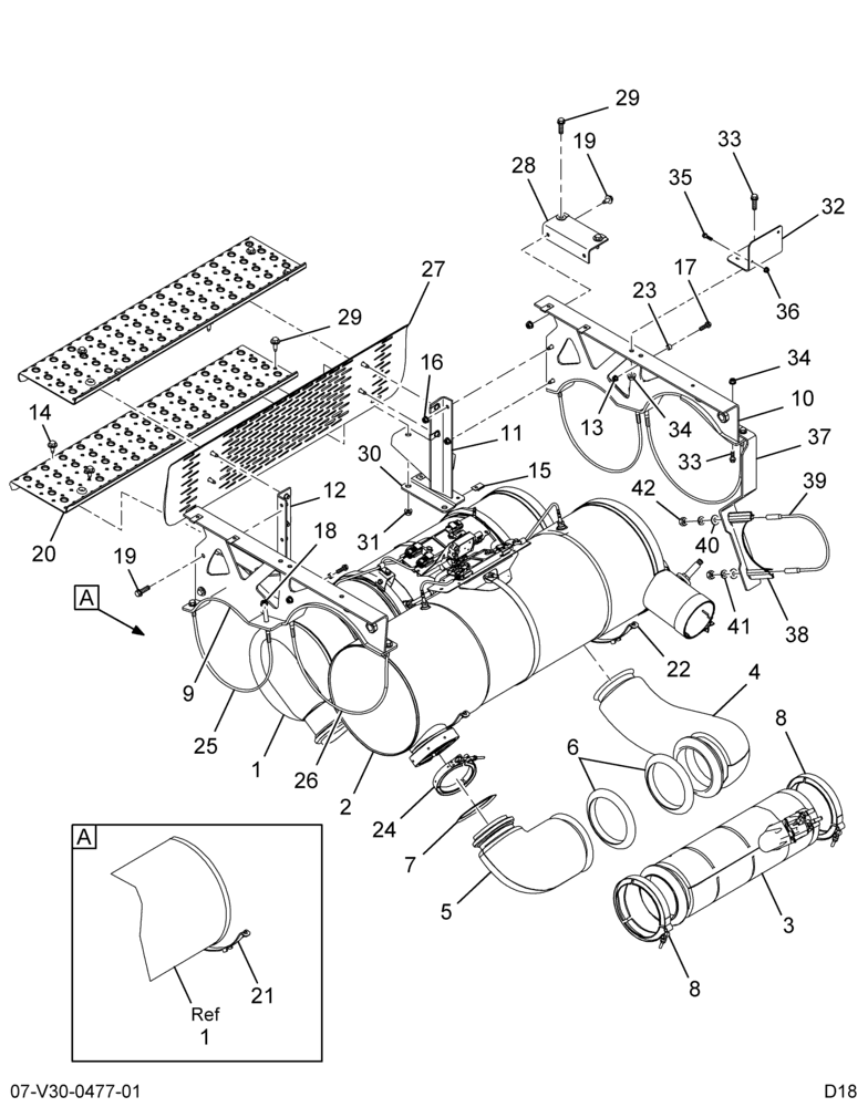 ..AFTERTREATMENT DEVICE,CUMMINS (Intl. 3855859C97)