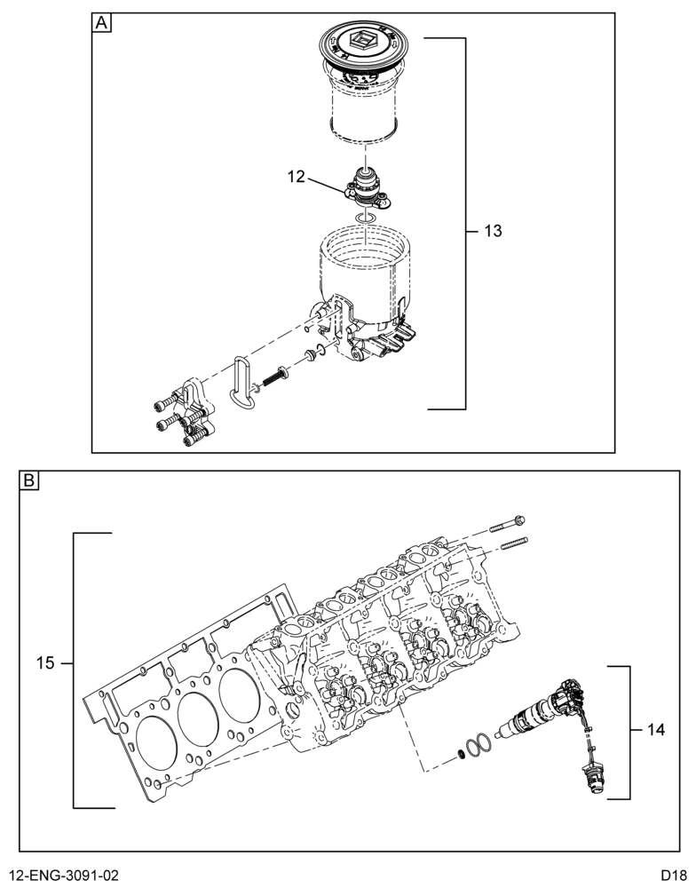 ......KIT UPPER GASKET (5C3Z-6079-G) 2/2
