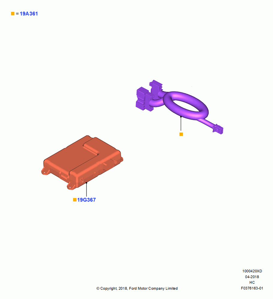 20XD - Accessory Anti-Theft Devices, Security Kit; 28/MAY/2018