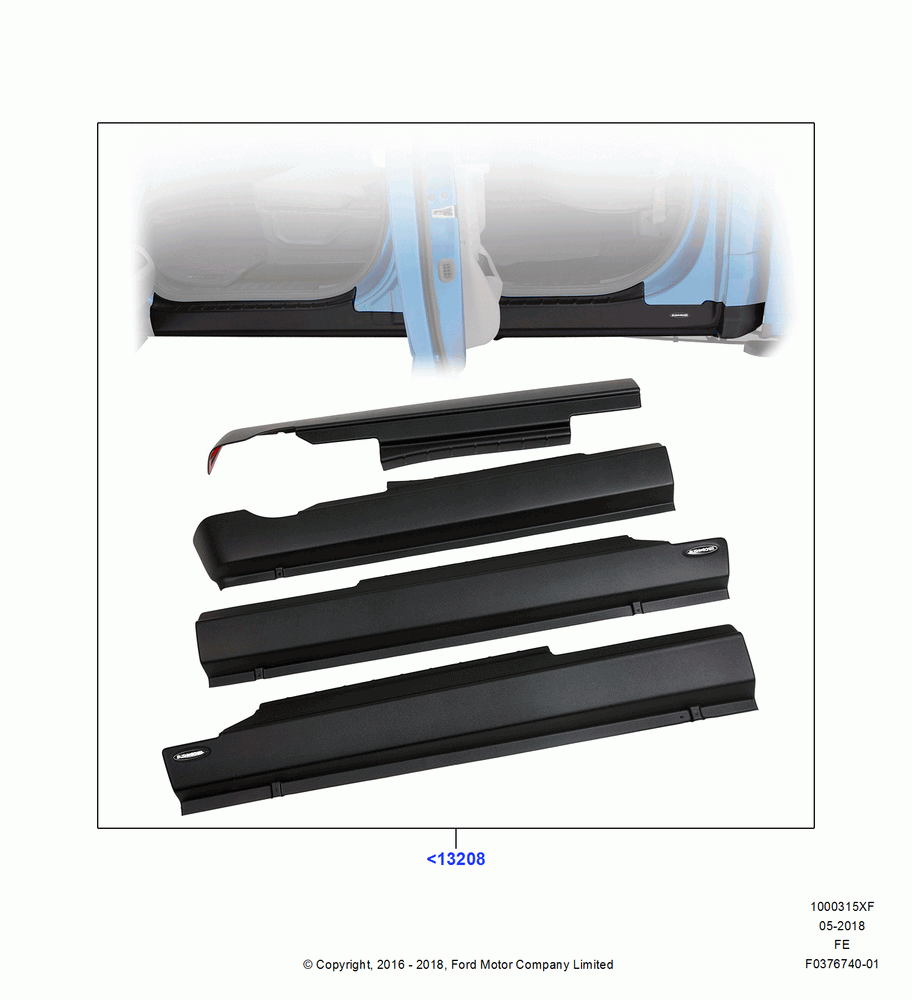 15XF - Body Dress Up Kits - Side, Bushwacker Body Armor Kits, Accessory; 11/JUL/2016