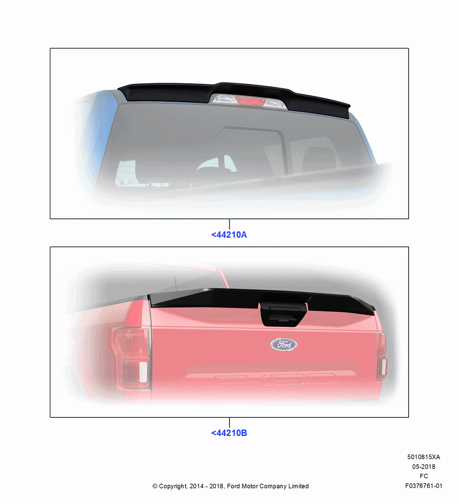 15XA - Spoiler and Related Parts, (+) North American Markets, Accessory; 20/OCT/2014