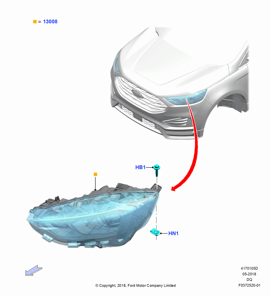 05D - Headlamps and Front Flasher Lamps, Headlamps - Fixed DSS (LED), Headlamps - Level 5, Headlamps - Level 6, Headlamps - Level 7; 06/SEP/2018