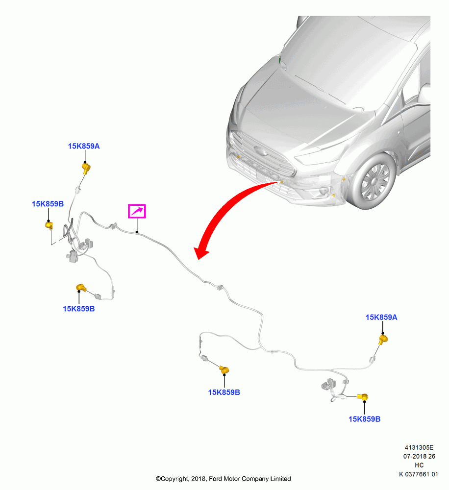 05E - Parking Distance Control, Advanced Automated Park System, FRONT; 28/MAY/2018