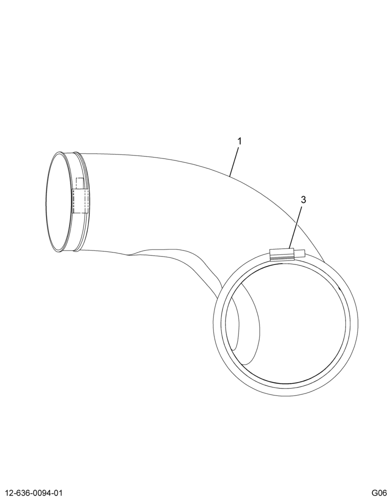 ..HOSE AIR DUCT    ASSY (Intl. 3802113C91)
