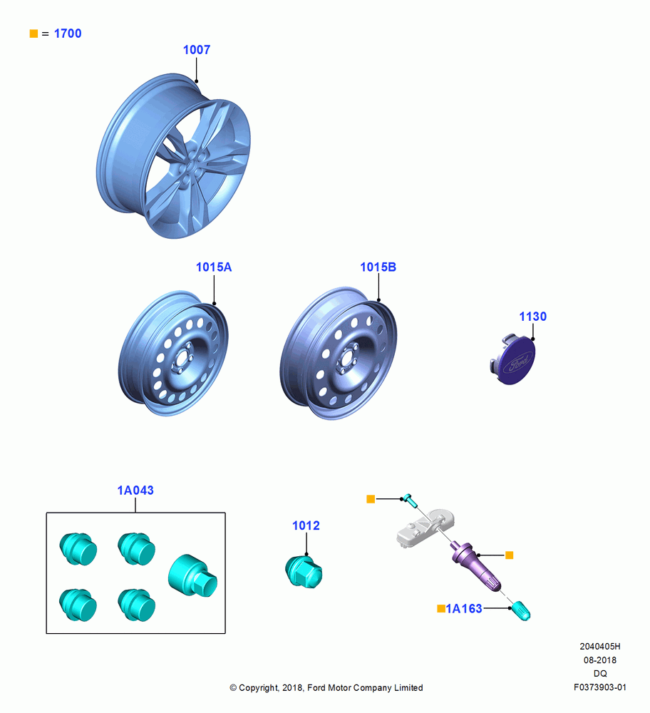 05H - Wheels, With 21" Wheels; 06/SEP/2018