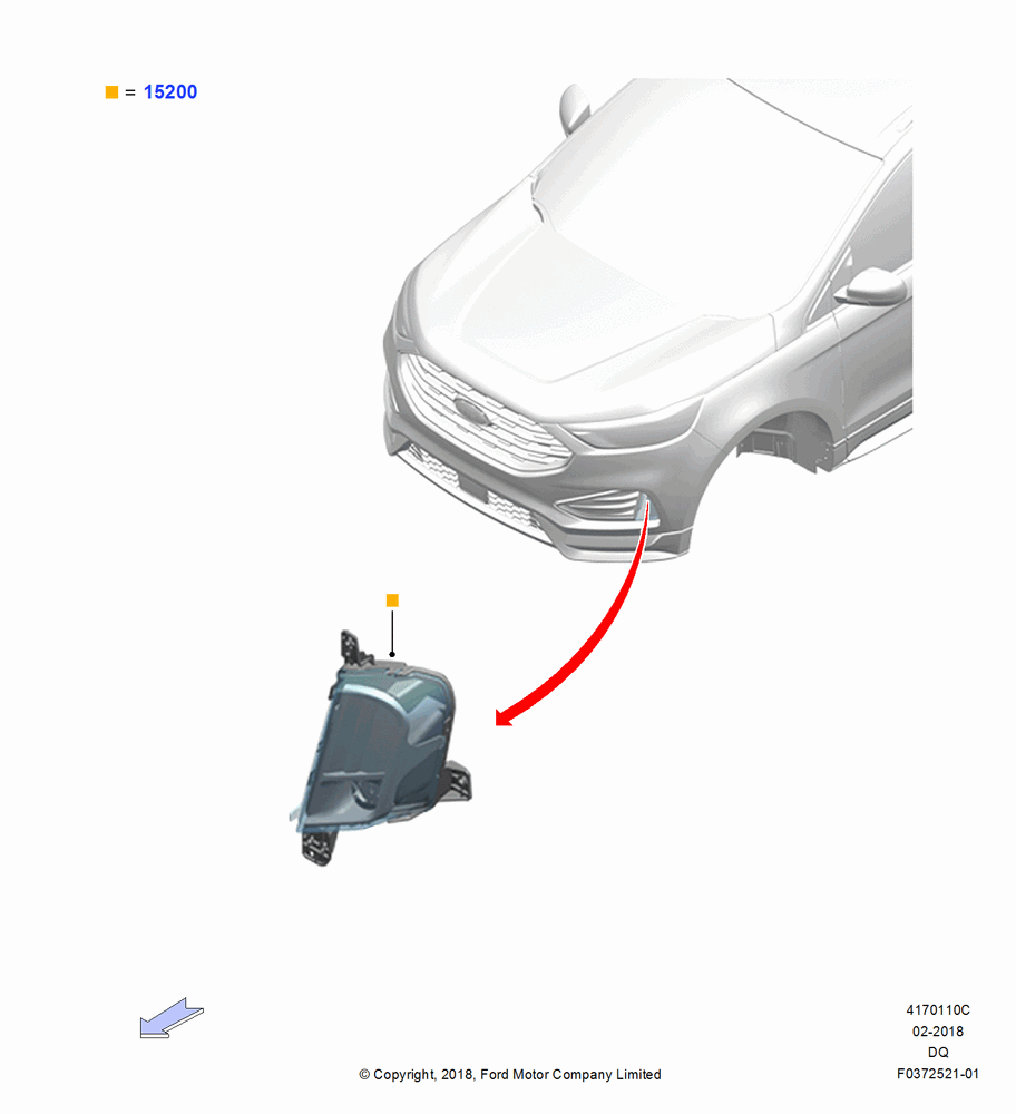 10C - Front Fog Lamps, Front Fog Lamps-LED; 06/SEP/2018