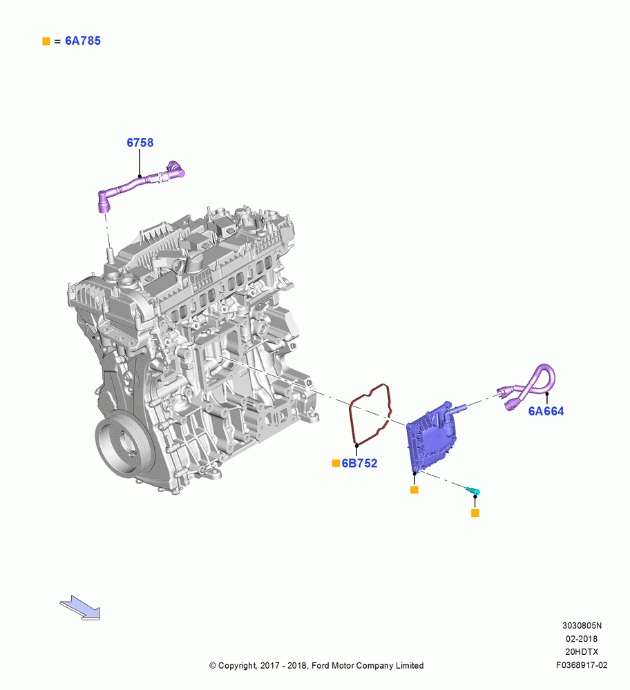 05N - Emission Control - Crankcase, 2.0L EcoBoost (240PS); 06/SEP/2018