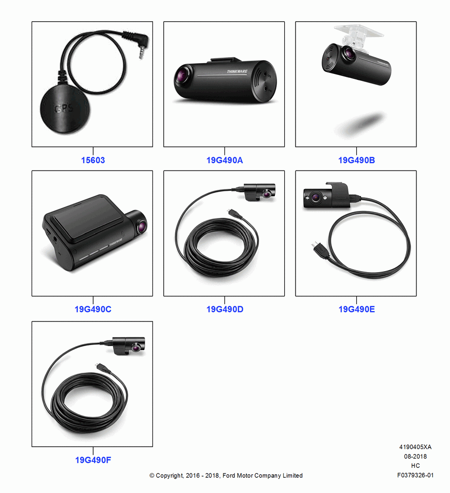05XA - Camera Equipment, Accessory, Thinkware Cams; 04/JUL/2016