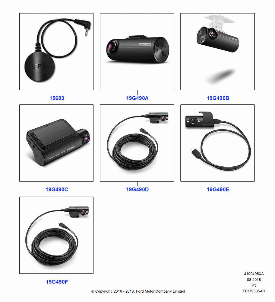 05XA - Camera Equipment, Accessory, Thinkware Cams; 07/NOV/2016