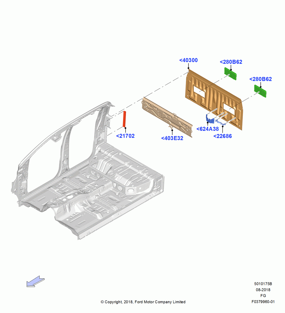 75B - Back Panel and Rear Window, Crew Cab; 26/NOV/2018