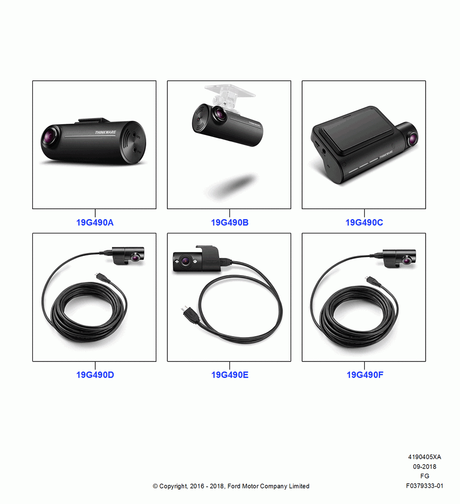 05XA - Camera Equipment, Accessory, Thinkware Cams; 26/NOV/2018
