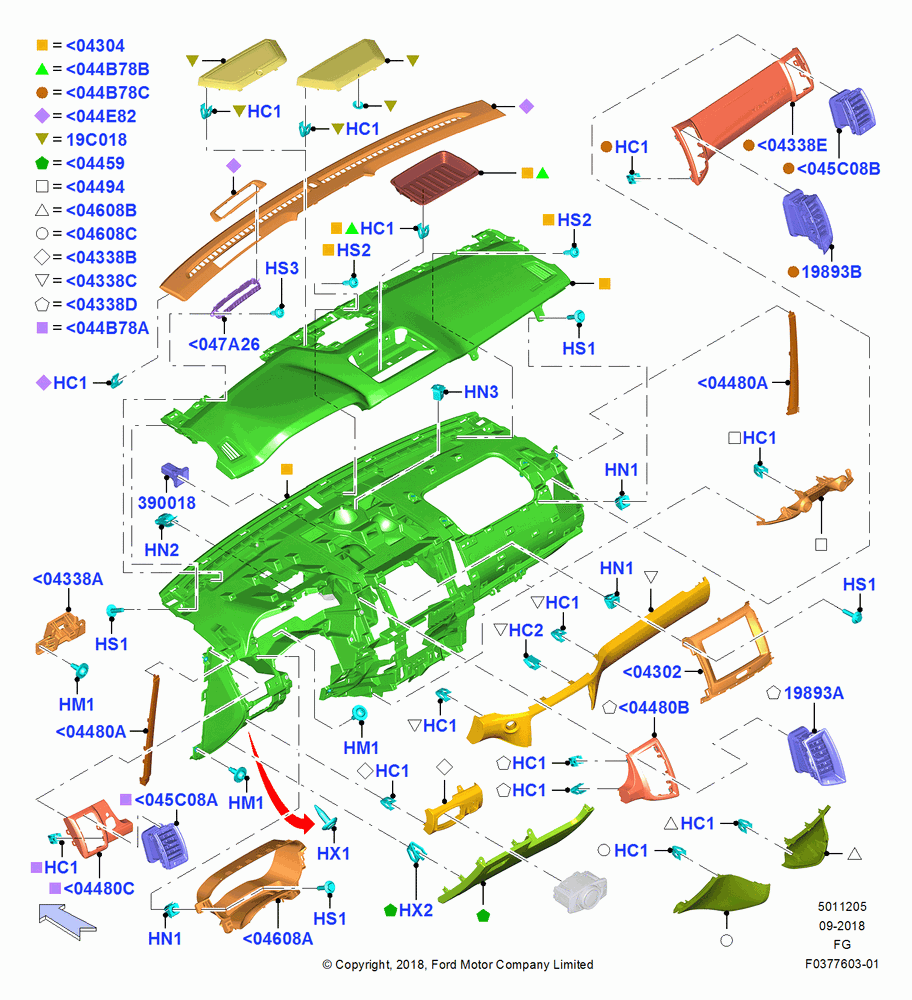 05 - Instrument Panel; 26/NOV/2018