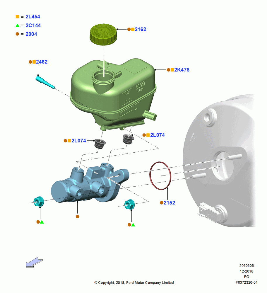 05 - Master Cylinder - Brake System; 26/NOV/2018