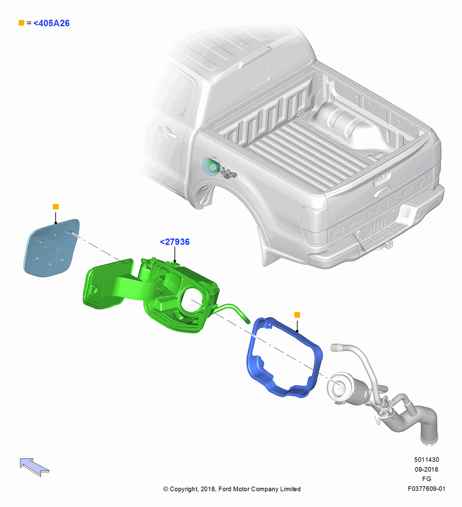 30 - Fuel Tank Filler Door and Controls; 26/NOV/2018