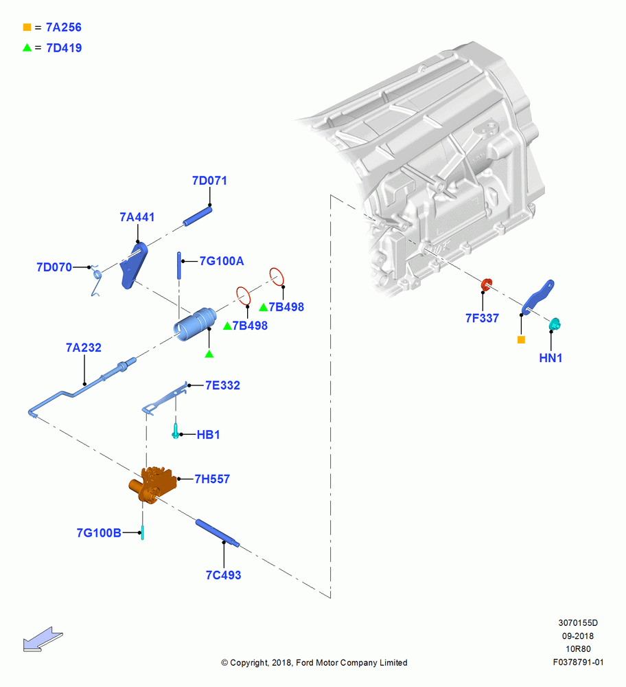 55D - Transmission Control Mechanisms, 10 Speed Auto Transmission (10R80); 26/NOV/2018