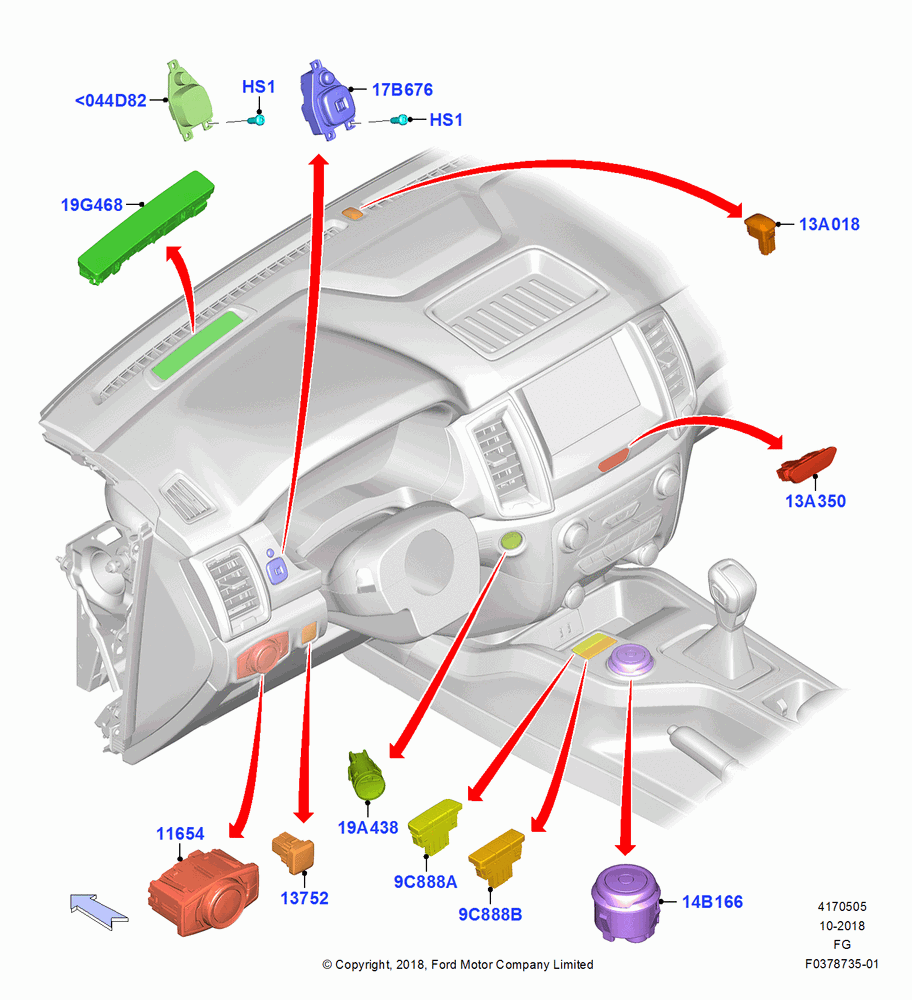05 - Instrument Panel Related Parts; 26/NOV/2018