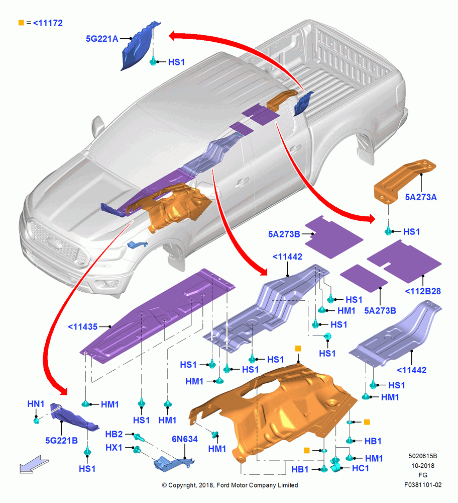 15B - Splash and Heat Shields, Heat Shield; 26/NOV/2018
