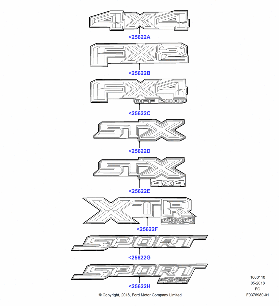 10A - Decals, Appearance; 26/NOV/2018