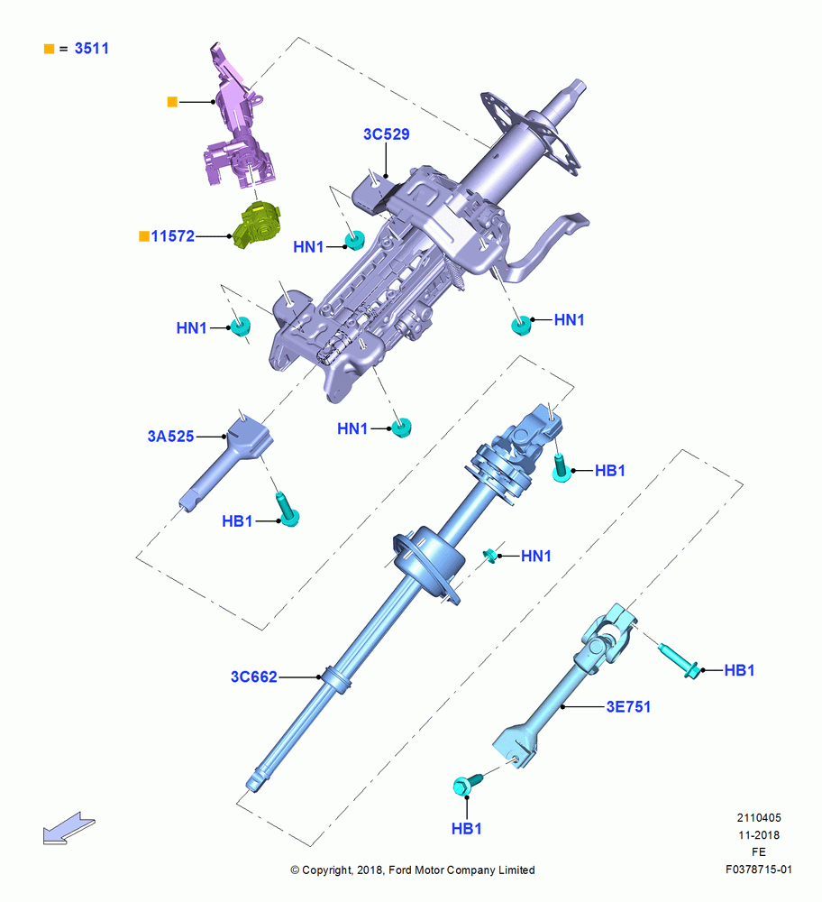 Схема установки W714409-S439