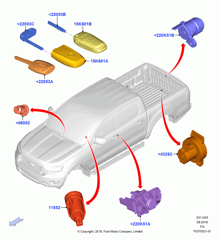 05 - Vehicle Lock Sets and Repair Kits; 26/NOV/2018