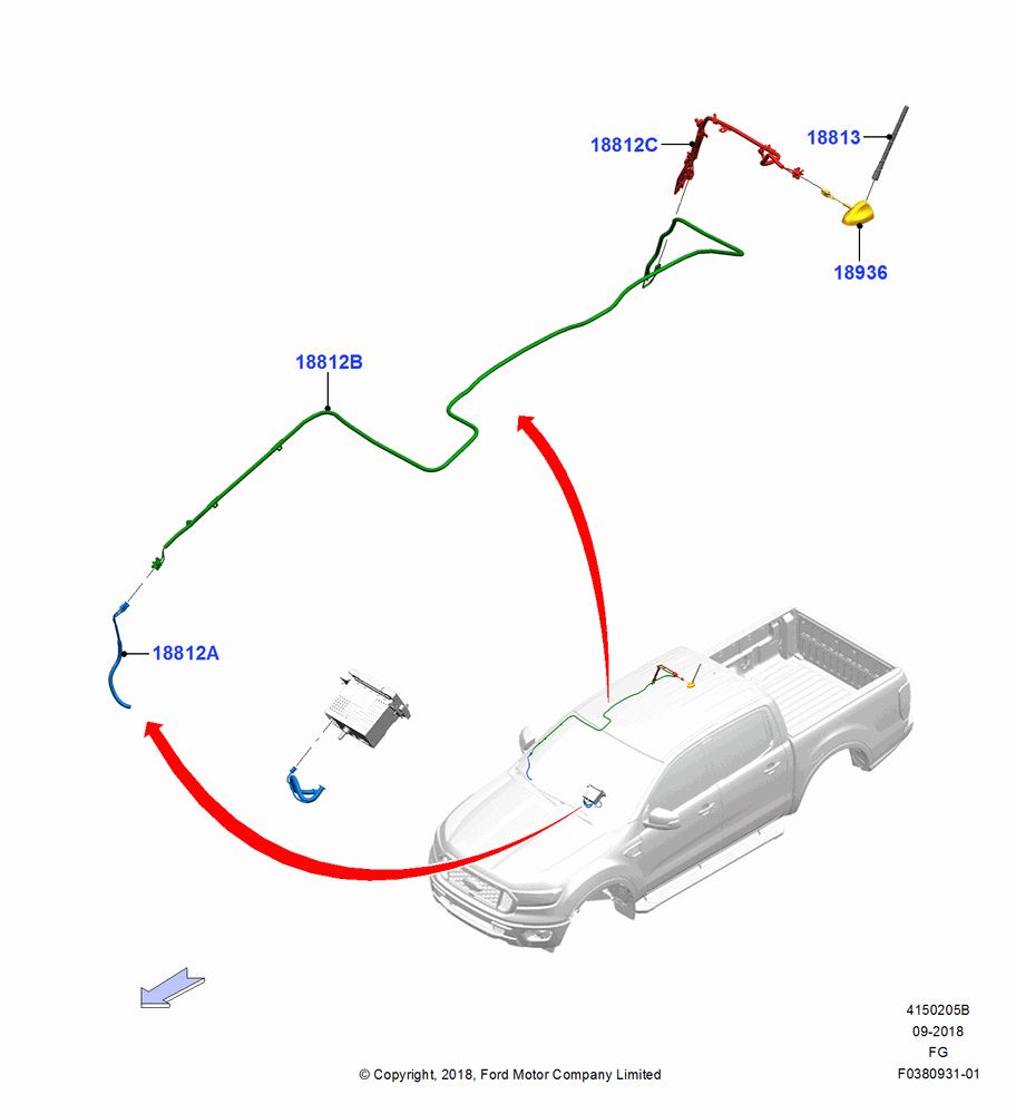 05B - Antenna, AM/FM Antenna; 26/NOV/2018