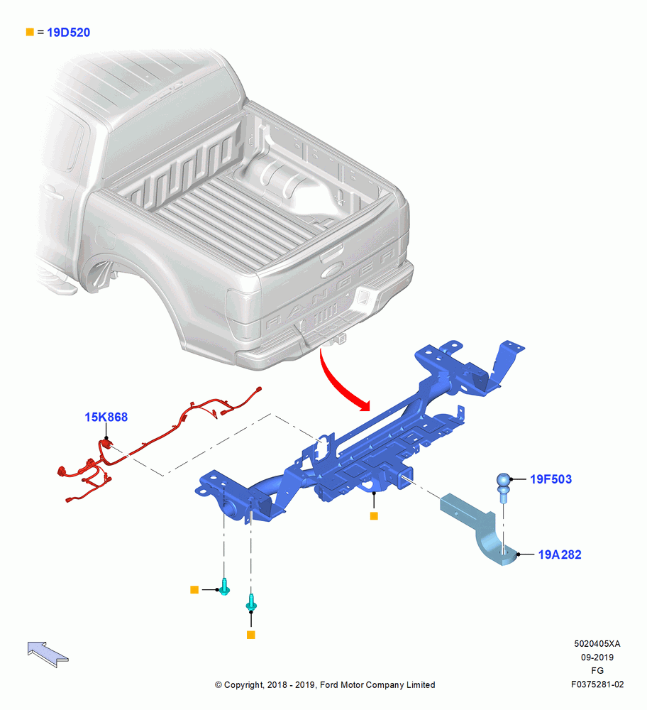 05XA - Tow Bar, Accessory; 26/NOV/2018