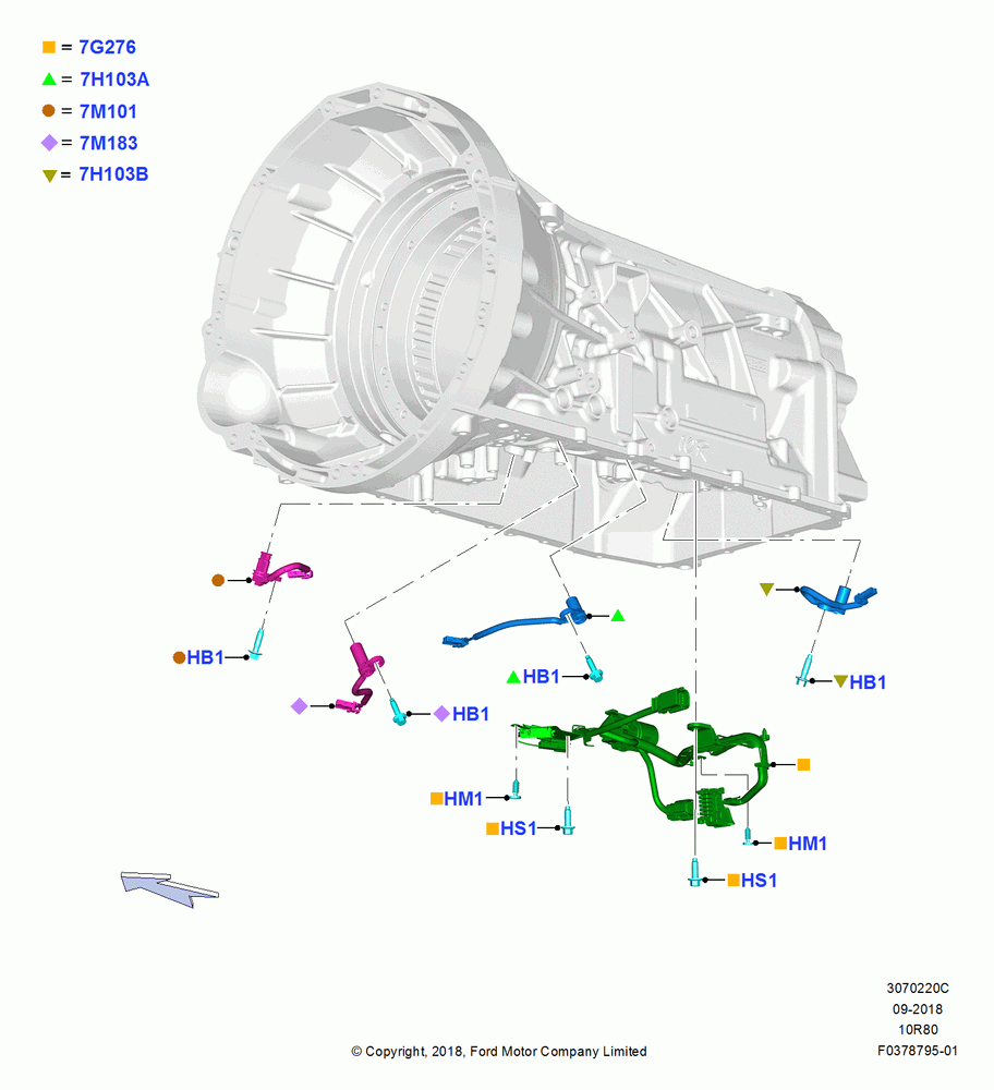 20C - Transmission Modules and Sensors, 10 Speed Auto Transmission (10R80); 26/NOV/2018