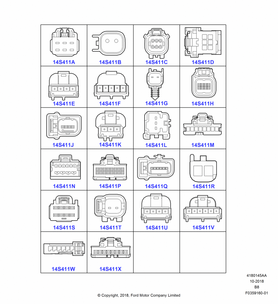 45AA - Pigtail Wiring Kits, Page A, Switches; 25/SEP/2017
