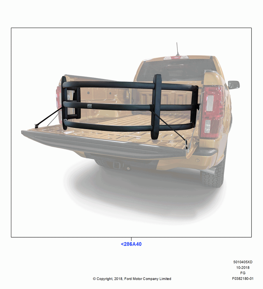 05XD - Pick Up Box/Tailgate and Tonneau, Accessory, Bed Extender; 26/NOV/2018