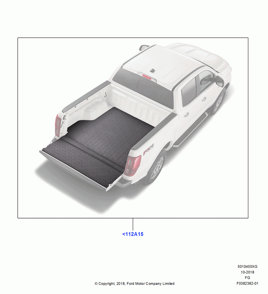 05XG - Pick Up Box/Tailgate and Tonneau, Impact Bed Mat, Accessory; 26/NOV/2018