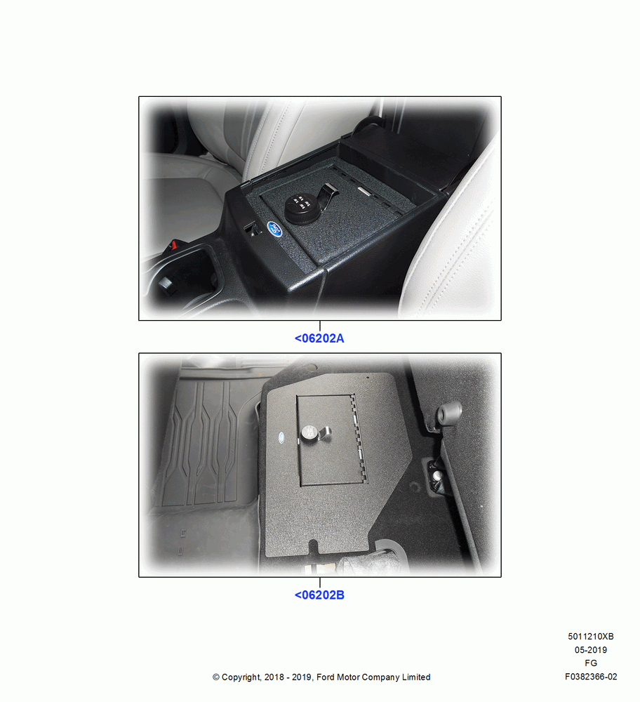 10XB - Console - Floor, Accessory - Console Vault; 26/NOV/2018