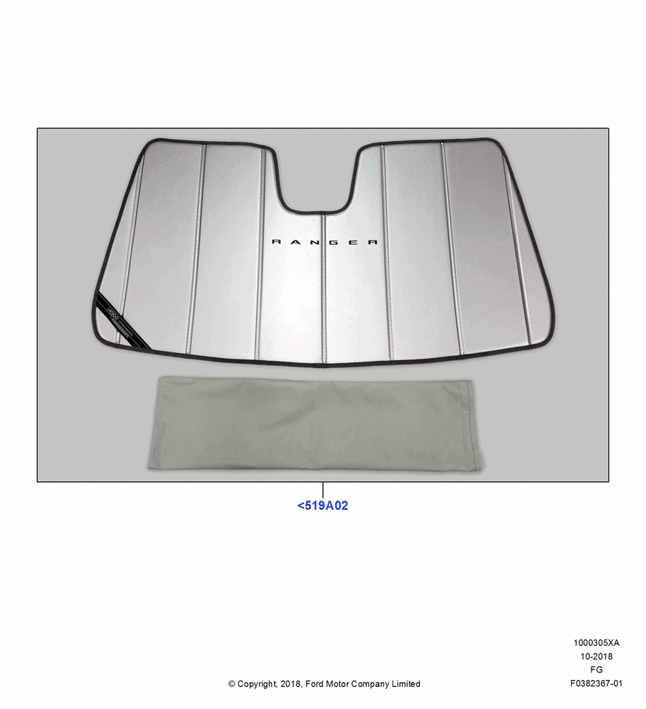05XA - Appearance And Maintenance Aids, Accessory, Sun Shield; 26/NOV/2018