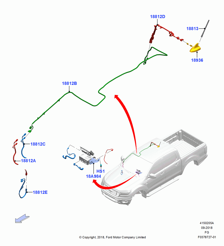 05A - Antenna, Satellite Antenna (SDARS); 26/NOV/2018