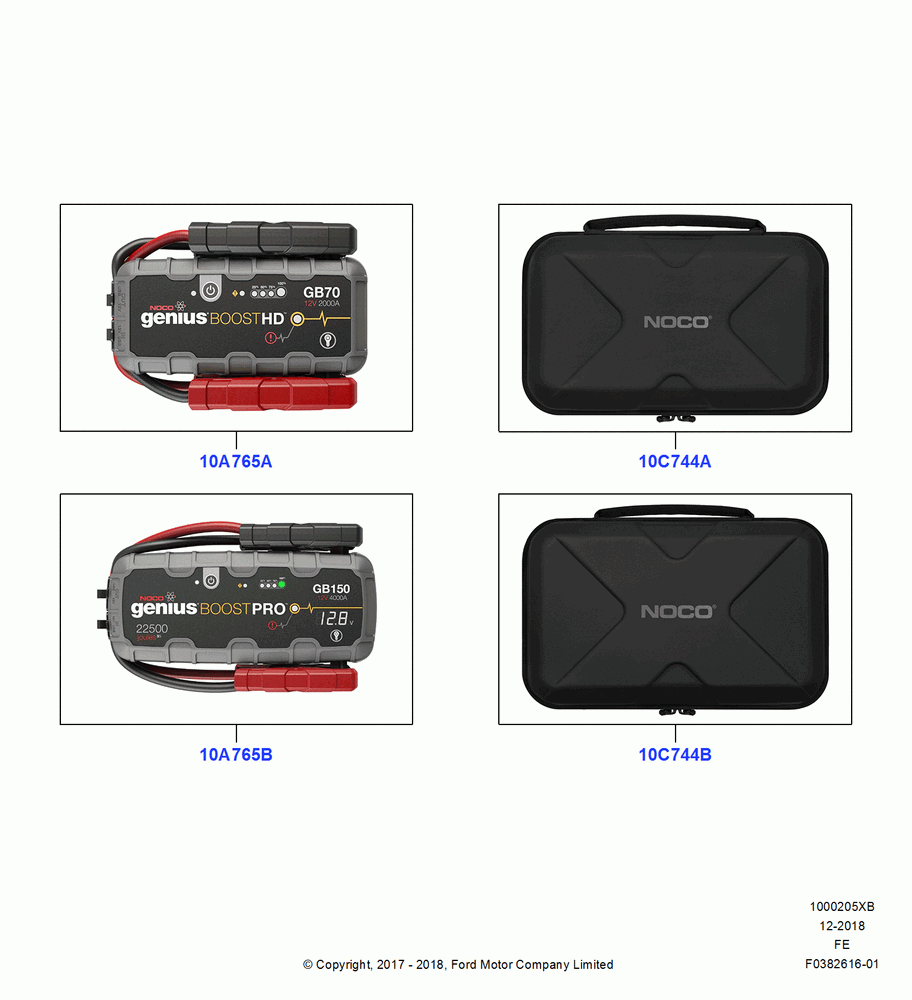 05XB - TOOLS, Accessory, Battery Jump Start Kits; 20/NOV/2017