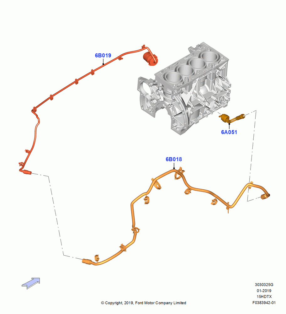 25G - Engine Heater, 1.5L GTDI I4; 04/APR/2016-21/AUG/2018
