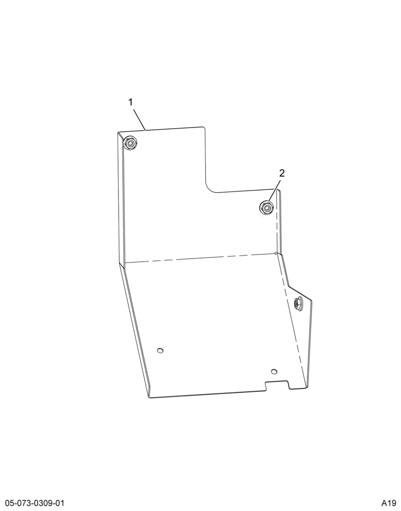 ..COVER STEERING COLUMN HOUSING (6E7Z-3A731-A)