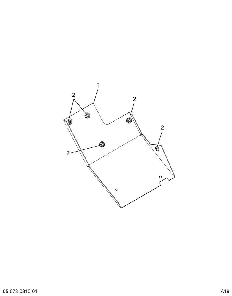 ..COVER  STEERING COLUMN HOUSING (6E7Z-3A731-DA)