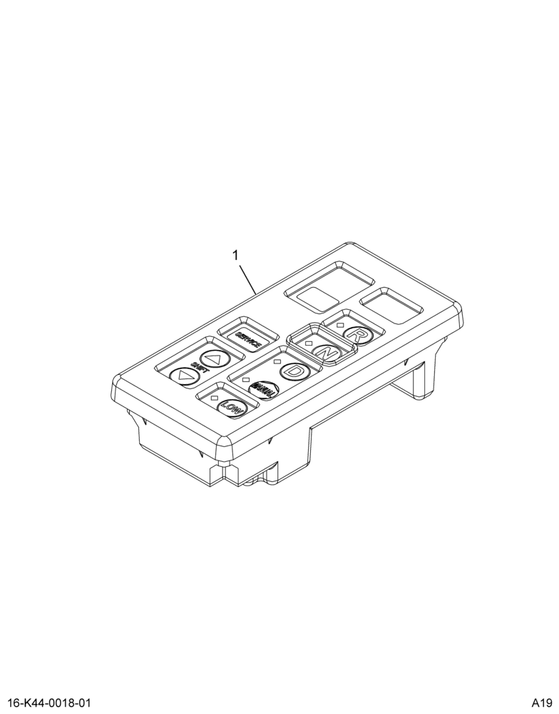 ..DRIVER CONTROL  SHIFT CONTR (Intl. 3713589F91)